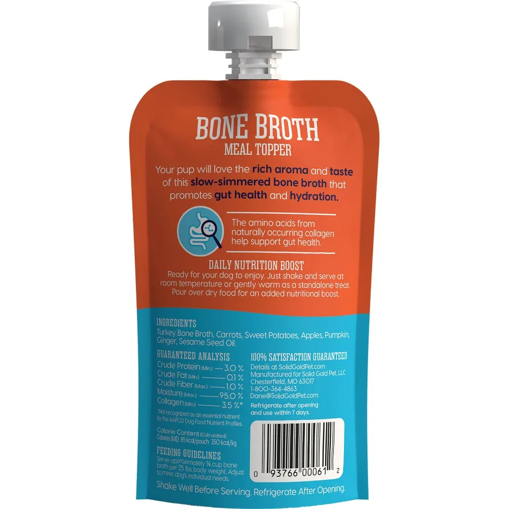 Solid Gold Bone Broth Turkey for Dogs - Image 2