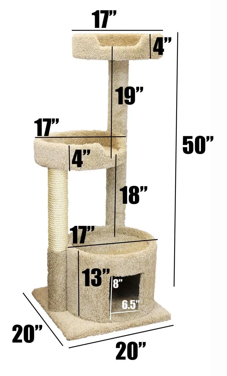 Solid Wood Cat House – Premium Handcrafted Cat Furniture - Image 2