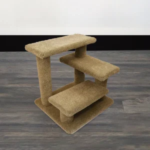 Solid Wood Cat Stairs for Beds & Furniture | Pet Steps for Cats & Small Dogs