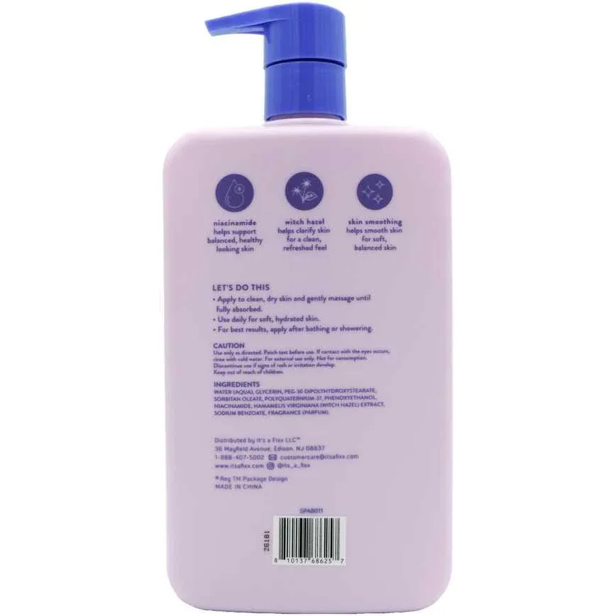 Spa Scentials Clarifying Body Lotion Lavender Vanilla Scent 1 L. - Image 2