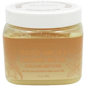 Spascriptions Body Scrub Toasted Vanilla & Chestnut 21 oz.