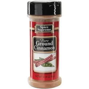 Spice Supreme Pure Ground Cinnamon 3.25 oz.