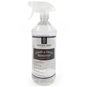 Spiffy Paw Lavender + Mint Stain & Odor Remover Spray Formulated for Dogs & Cats