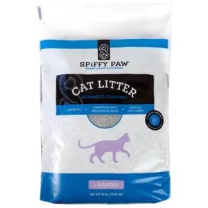 Spiffy Paw Lavender Scented Advanced Clumping Cat Litter