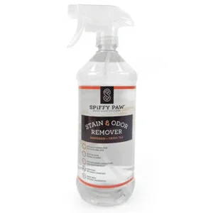 Spiffy Paw Mandarin + Green Tea Stain & Odor Remover Spray Formulated for Dogs & Cats