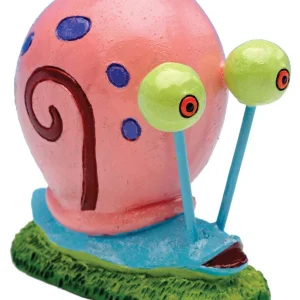 SpongeBob Gary Aquarium Ornament Multi-Color, 2 in, Mini