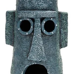 SpongeBob Squidward Island Aquarium Statue, Grey, 6 in