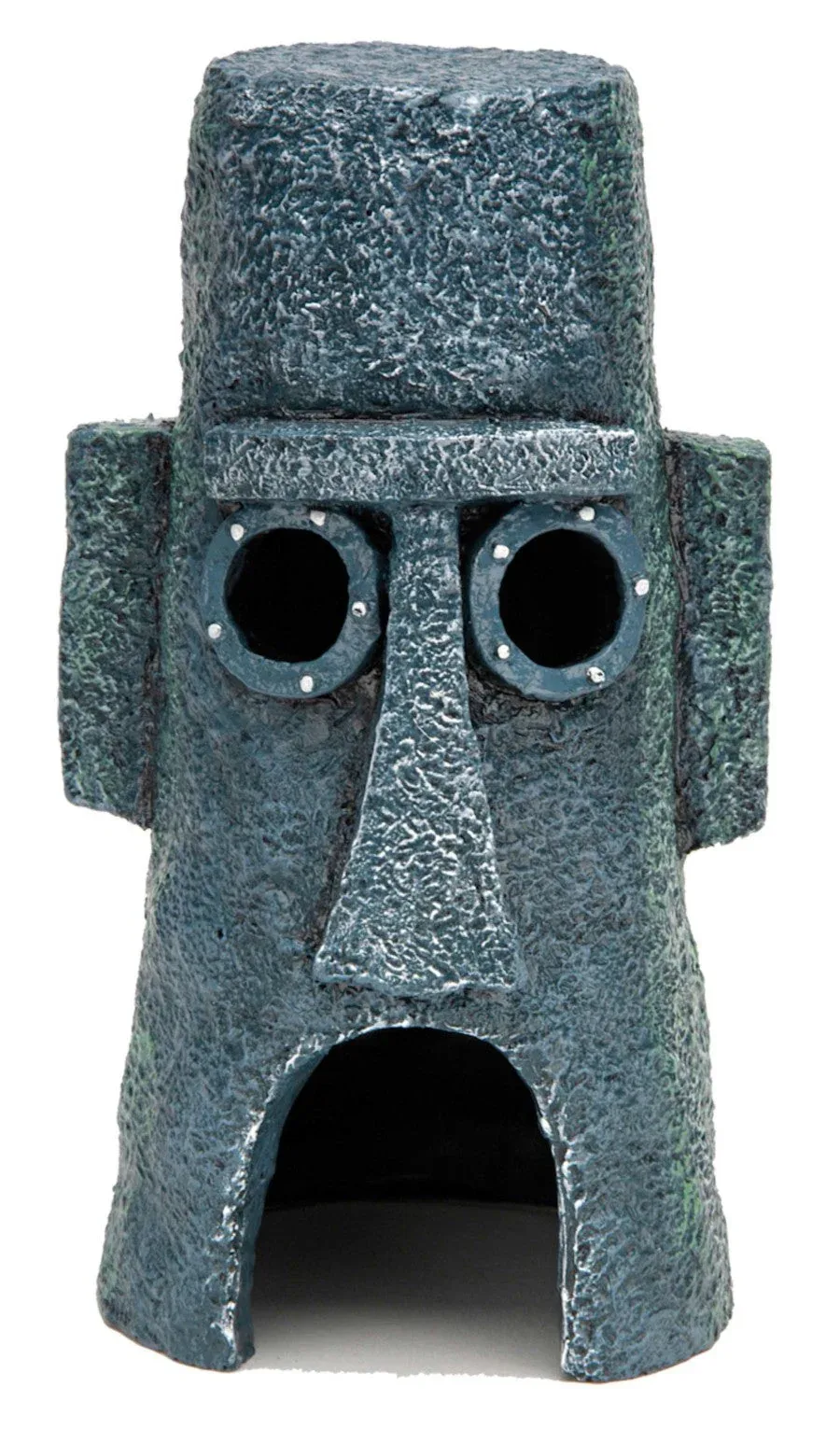 SpongeBob Squidward Island Aquarium Statue, Grey, 6 in