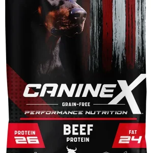 SPORTMIX CanineX Grain Free Performance Nutrition Dry Dog Food Beef Protein 40 lb