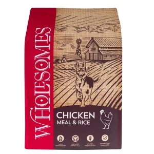 SPORTMiX Wholesomes Chicken Meal & Rice Recipe Dry Dog Food