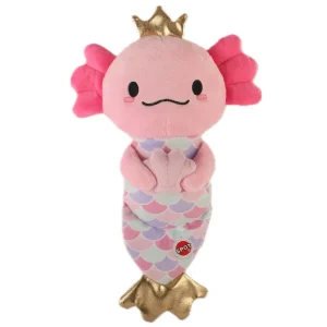 Spot Axolotl Mermaid Dog Toy 10 in