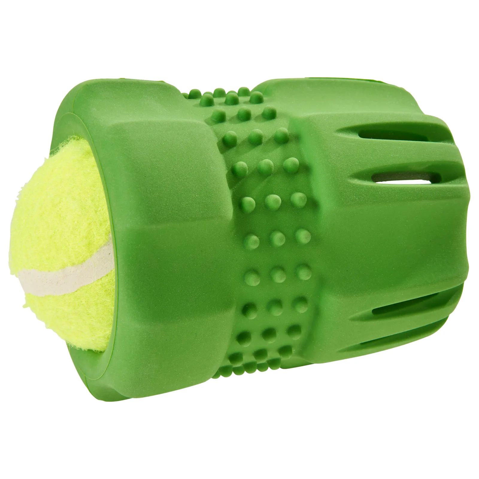Spot Barrett Tough Tennis Jumble Dog Toy Green Green Large