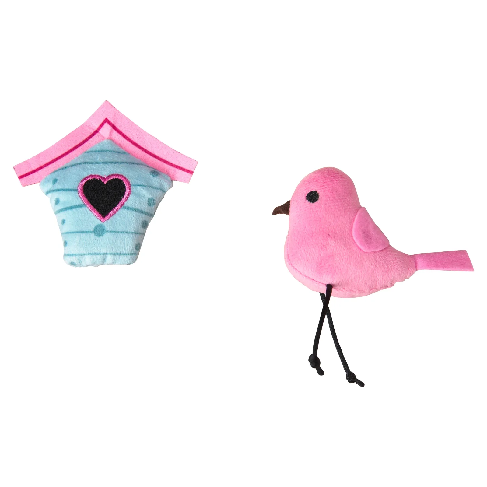 Spot Birds And Homes Cat Toy Assorted Color 2 pk