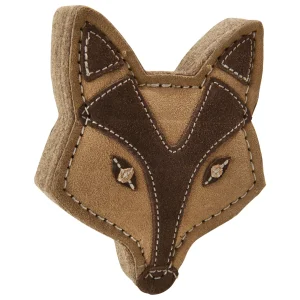 Spot Dura-fuse Leather Chunky Dog Toy Fox 5 in