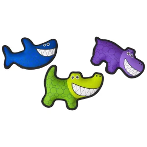 Spot Dura-Fuse Rubber Ballistic Dog Toy Assorted Color 10 in 1ea