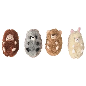 Spot Fluff Balls Dog Toy Assorted Color 8.5 in 1ea