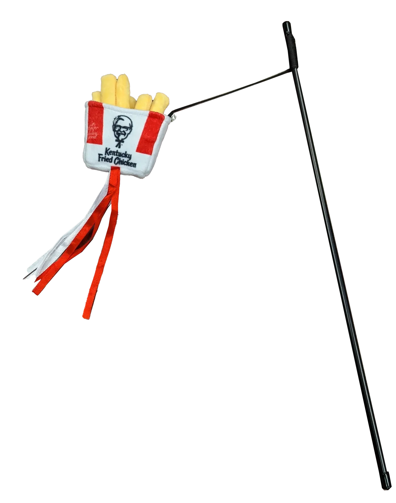 Spot Kentucky Fried Chicken Fries Wand w/ Catnip Cat Toy 18 in