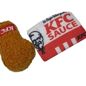 Spot Kentucky Fried Chicken Sauce Pack/Drumstick w/ Catnip 2 pk
