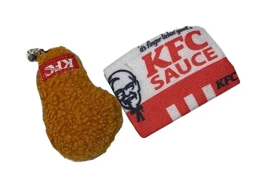 Spot Kentucky Fried Chicken Sauce Pack/Drumstick w/ Catnip 2 pk