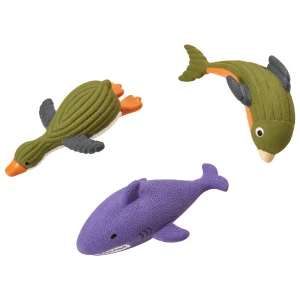 Spot Latex Sea Friends Dog Toy Assorted Color 8 in 1ea