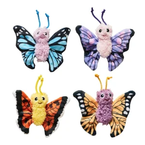 Spot Love The Earth Butterfly Cat Toy Assorted Color 4 in 1ea