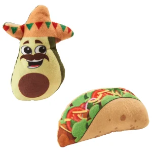 Spot Mexican Take Out Cat Toy Assorted Color 2 pk