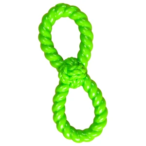 Spot Play Strong Flex Dog Toy Figure-8 10 in