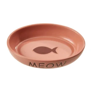 Spot Portofino Oval Cat Dish Blush Pink, 6 in