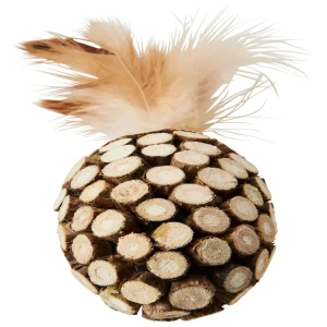 Spot Silver Vine Chunky Cat Toy Assorted Tan/Brown 6in
