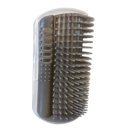 Spot Silver Vine Self Groomer For Cats Grey 5in - Image 2