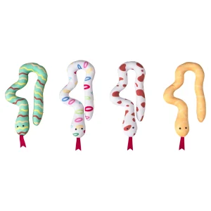 Spot Squiggly Snakes Cat Toy Assorted Color 10 in 1ea