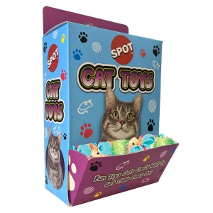 Spot Stringy Mouse Cat Toy Bulk Display 72Pc