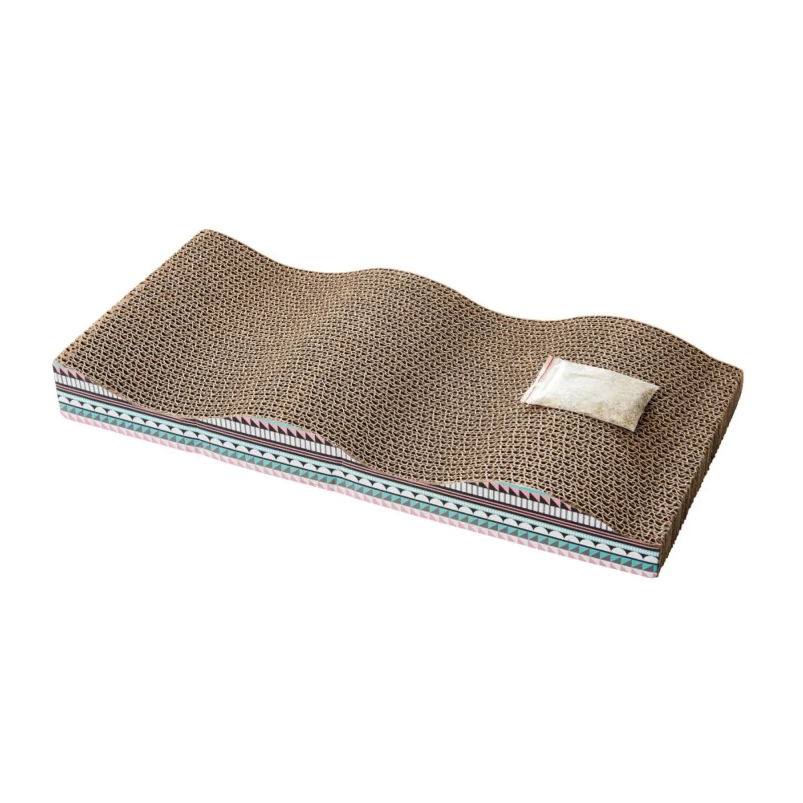 Spot Wave Cat Scratcher Multi, 17 in