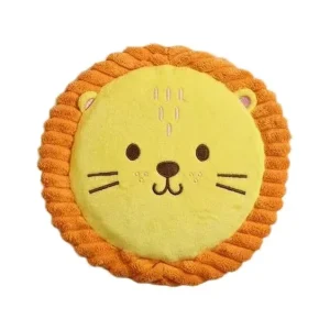 Squeaky Plush Dog Frisbee