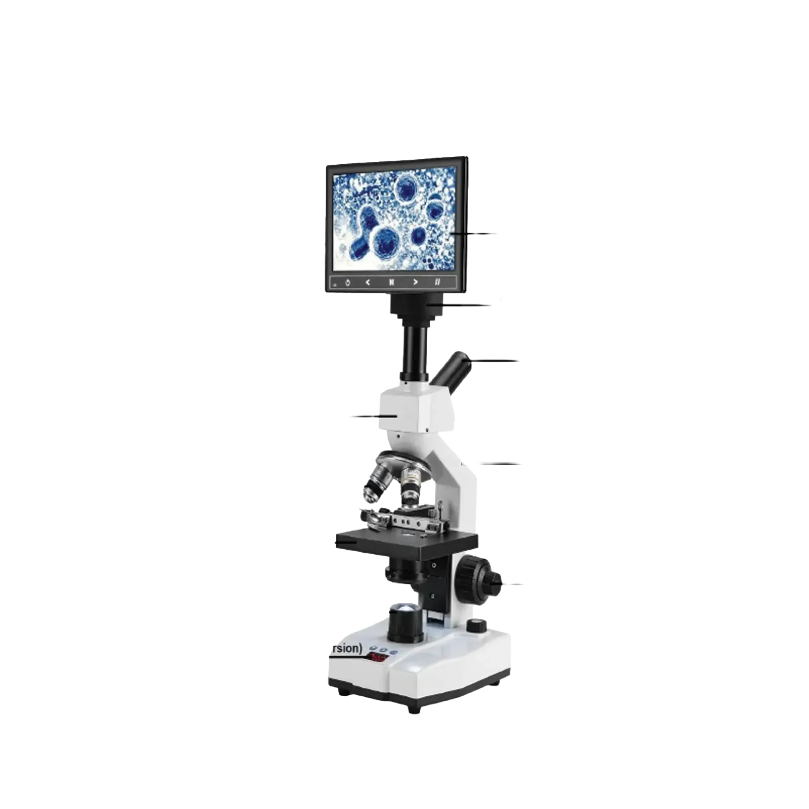 SS-MICROTEMP Heated Stage Microscope with LCD Screen