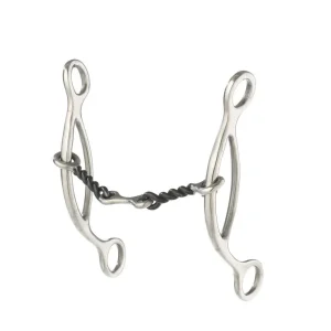 Stainless Steel Sweet Iron Dogbone H-Gag Bit 5
