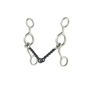 StainlessSteel SweetIron Twisted Jr Cowhorse Bit 5