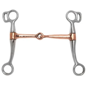 StainlessSteel Tom Thumb Copper Mouth SnaffleBit 5