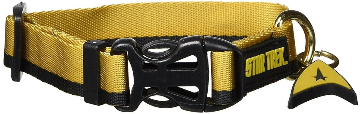 Star Trek Starfleet Gold Uniform Dog Collar - Image 2