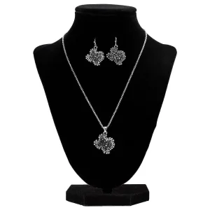 State Texas Necklace & Earring Set