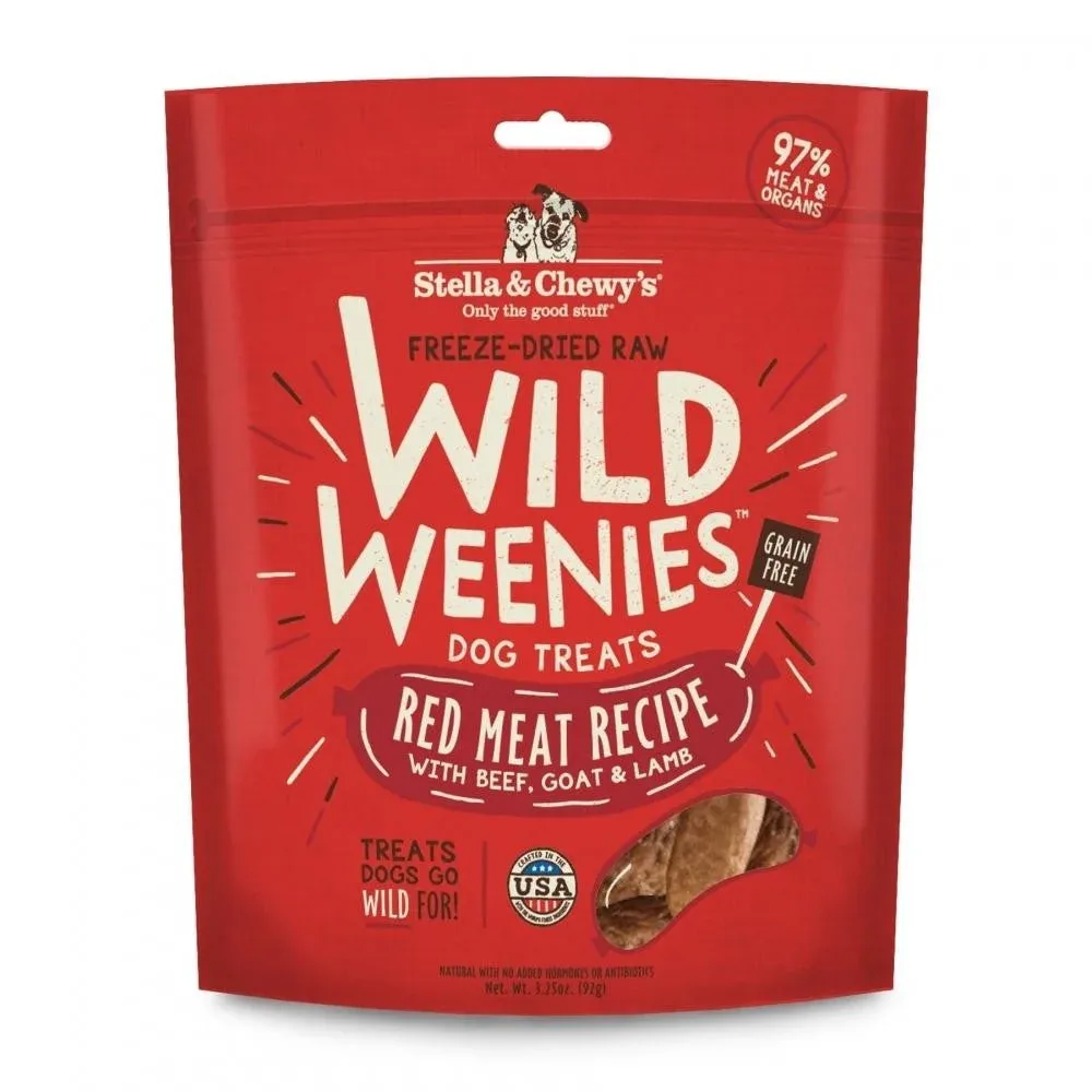 Stella & Chewie's Wild Weenies Red Meat Recipe 3.25oz {L+1x} 860292