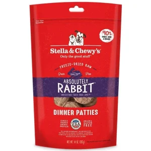 Stella & Chewy's 5.5 oz. Freeze-Dried Absolutely Rabbit Dinner {L+1x} 860154