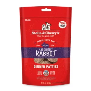 Stella & Chewy's Absolutely Rabbit Dinner Patties Freeze