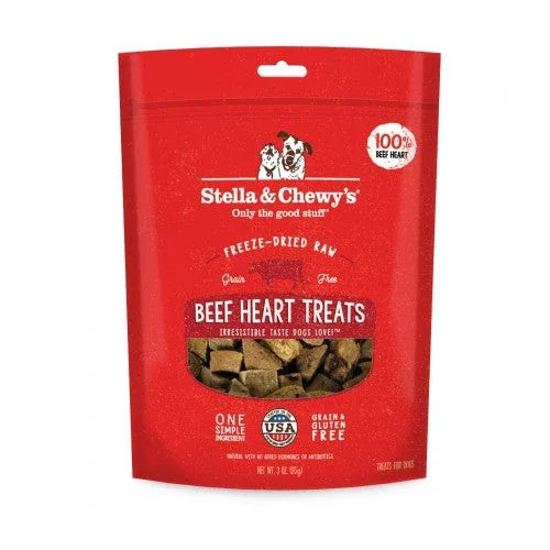 Stella & Chewy's Beef Heart Treats 3 oz {L+1x} 860296 - Image 2