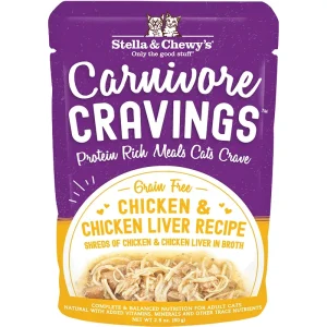 Stella & Chewys C Carnvr Crv Ckn Lvr 2.8oz {L+}