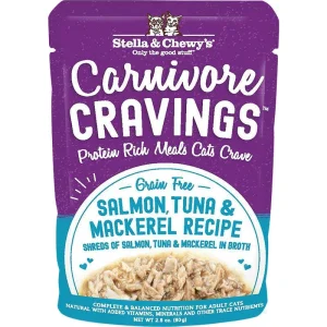 Stella & Chewys C Carnvr Crv Smn Tuna 2.8oz {L+}