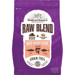 Stella & Chewy's Cat Raw Blend Wild Caught 2.5lb