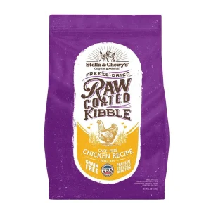Stella & Chewy's Cat Raw Coated Chicken 2.5lb {L-1x}