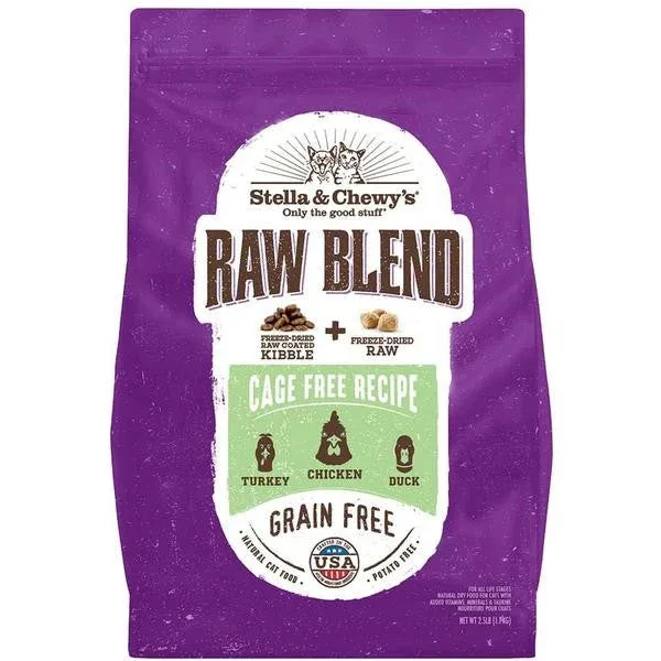 Stella & Chewy's Cat Raw Coated Poultry 2.5lb {L-1x}