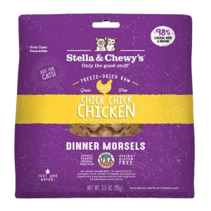 Stella & Chewy's Chick Chick Chicken Dinner Morsels Freeze-Dried Raw Cat Food
